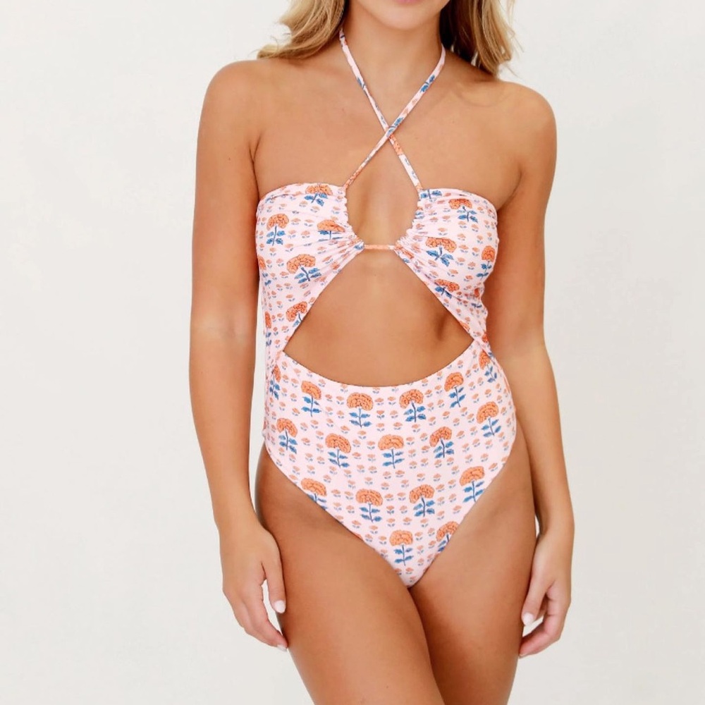 Citrine Carson Swim One piece NWOT